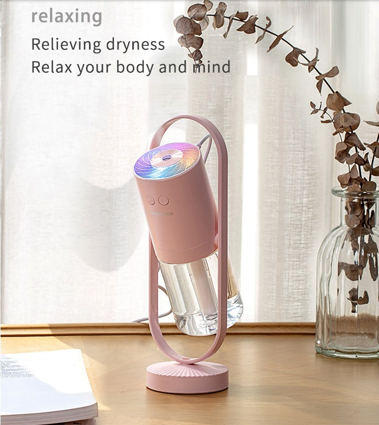 USB Air Humidifier with Projection Night Light – product view 7