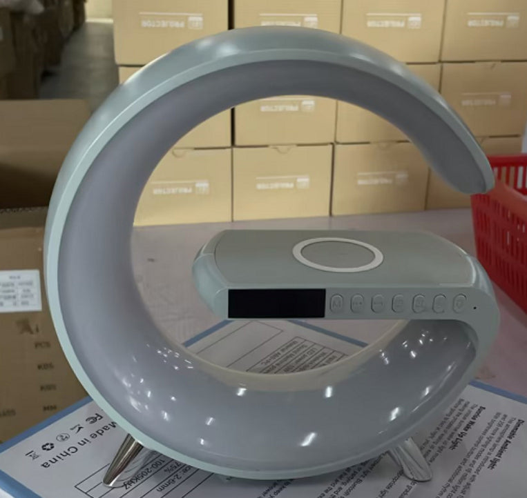 G-Shaped LED Bluetooth Speaker Lamp – product view 14
