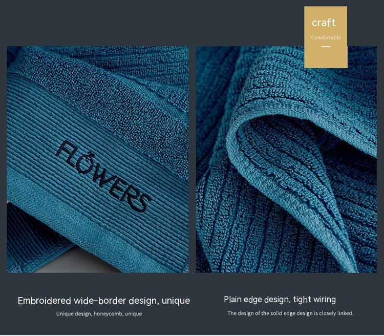 Cotton Bath Towels in Multiple Sizes – product view 10