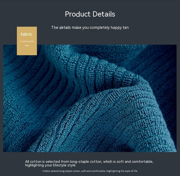 Cotton Bath Towels in Multiple Sizes – product detail view