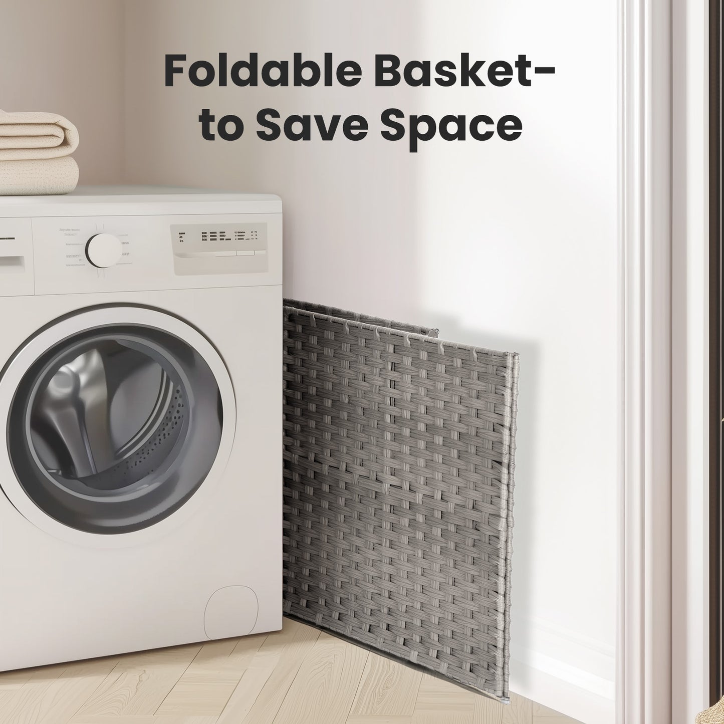 Laundry Hamper with Lid – product view 6