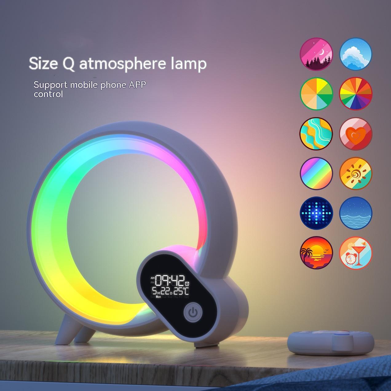 Sunrise Alarm Clock with White Noise & Ambient Light – product close-up